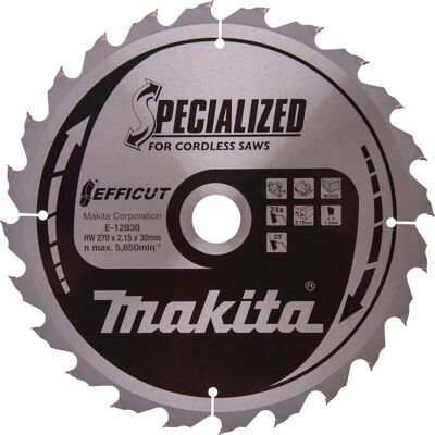 Makita E-12930 Cirkelblad för trä - 24 tänder Makita E-12930 Cirkelblad för trä - 24 tänder