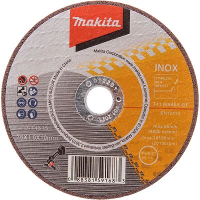 Makita D-74815-5 Schleifzubehör - Schneiden von Metall & Edelstahl Makita D-74815-5 Schleifzubehör - Schneiden von Metall & Edelstahl