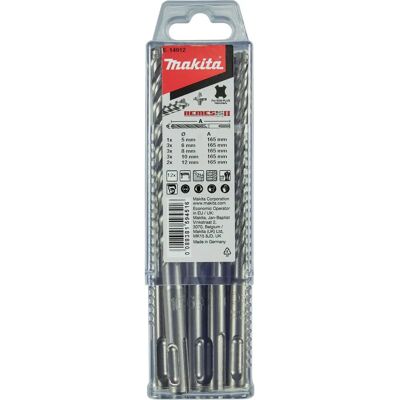Makita SDS+ Borrset 12 delar - Betongborrning Makita SDS+ Borrset 12 delar - Betongborrning