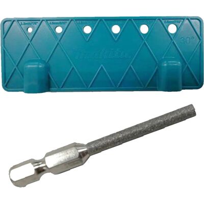 Makita D-75627 Affilatore motosega - Efficiente, Facile da Montare, Angoli 25/30° Makita D-75627 Affilatore motosega - Efficiente, Facile da Montare, Angoli 25/30°