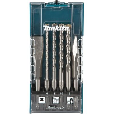 Makita E-15746 Bunt Hammer Drill and Chisel Set - Hammer Drill and Chisel Set Makita E-15746 Bunt Hammer Drill and Chisel Set - Hammer Drill and Chisel Set