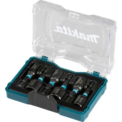Makita Impact Black - Impact Steckschlüssel Set - 6 Stück Makita Impact Black - Impact Steckschlüssel Set - 6 Stück