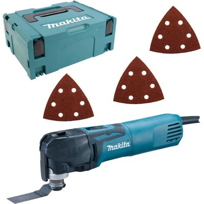 Makita TM3010CX4J Multifunktionswerkzeug - 320W, Blau/Schwarz, Zubehörset Makita TM3010CX4J Multifunktionswerkzeug - 320W, Blau/Schwarz, Zubehörset