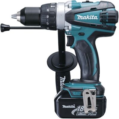 Makita DHP458RMJ 18V Li-Ion Taladro de impacto inalámbrico - Potencia y precisión Makita DHP458RMJ 18V Li-Ion Taladro de impacto inalámbrico - Potencia y precisión