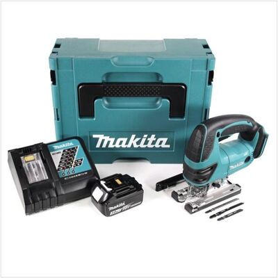 Makita DJV 180 RF1J Sierra de sable inalámbrica 18V + 1x Batería 3,0Ah + Cargador + Makpac Makita DJV 180 RF1J Sierra de sable inalámbrica 18V + 1x Batería 3,0Ah + Cargador + Makpac
