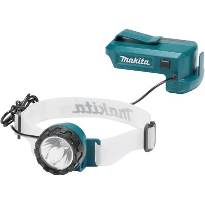 Makita DML800 Kopflampe - 14,4V/18V LED, Verstellbar, 33h Makita DML800 Kopflampe - 14,4V/18V LED, Verstellbar, 33h