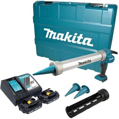 Makita DCG180RYEX - Pistola di cartuccia agli ioni di litio - 18V, 600ml Makita DCG180RYEX - Pistola di cartuccia agli ioni di litio - 18V, 600ml