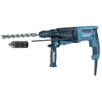 Makita HR2630TX12 Bohrhammer mit SDS-Plus - 3 Funktionen Makita HR2630TX12 Bohrhammer mit SDS-Plus - 3 Funktionen