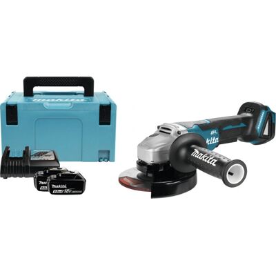 Makita DGA505RTJ 18V Akku Winkelschleifer Set - 125mm - Kabellos - Bürstenlos Makita DGA505RTJ 18V Akku Winkelschleifer Set - 125mm - Kabellos - Bürstenlos