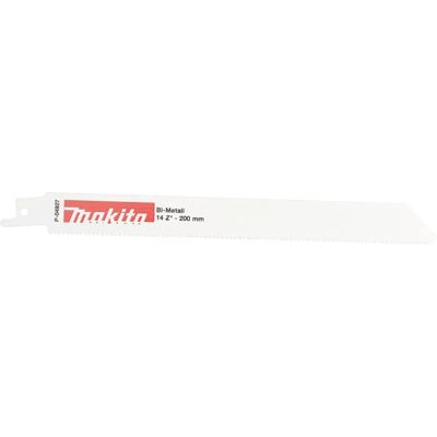 Makita P-71314 Sierra de sable reciprocante - Acero, 14 Dientes, 180mm, 20 uds Makita P-71314 Sierra de sable reciprocante - Acero, 14 Dientes, 180mm, 20 uds