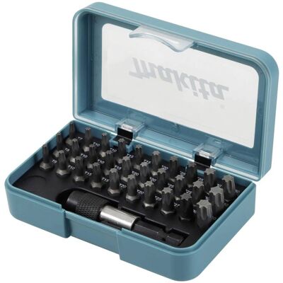 Makita P-73352 31-teiliges Torx-Bit-Set - Profi-Qualität Makita P-73352 31-teiliges Torx-Bit-Set - Profi-Qualität