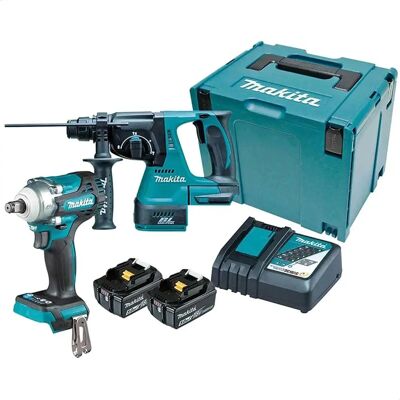 Makita D-Combo Kit - 18V bürstenloses Akku-Werkzeugset Makita D-Combo Kit - 18V bürstenloses Akku-Werkzeugset