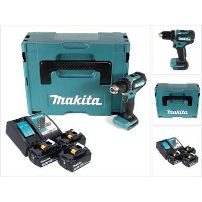 Makita DDF485RF3J Porakone-ruuvinväännin - 18V, 50Nm, 3x3.0Ah, Makpac Makita DDF485RF3J Porakone-ruuvinväännin - 18V, 50Nm, 3x3.0Ah, Makpac
