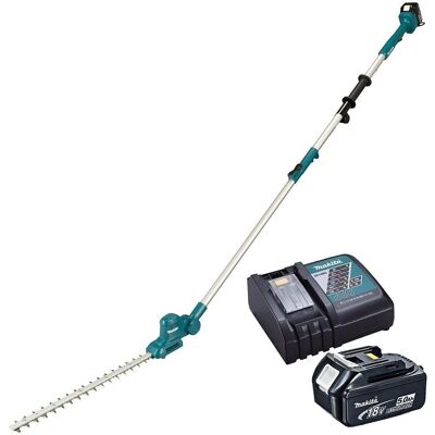 Makita DUN461WRT 18V Brushless Pole Hedge Trimmer - Cutting 46cm Makita DUN461WRT 18V Brushless Pole Hedge Trimmer - Cutting 46cm
