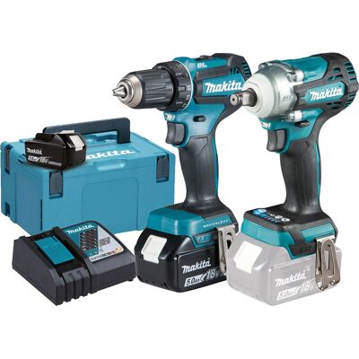 Makita DLX2452TJ kabelloses Kombiset - Akku-Schlagbohrmaschine & Bohrmaschine Makita DLX2452TJ kabelloses Kombiset - Akku-Schlagbohrmaschine & Bohrmaschine