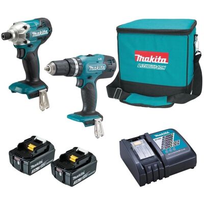 Makita Dlx2336x Kit Trapano 18V - Set Utensili Makita Dlx2336x Kit Trapano 18V - Set Utensili