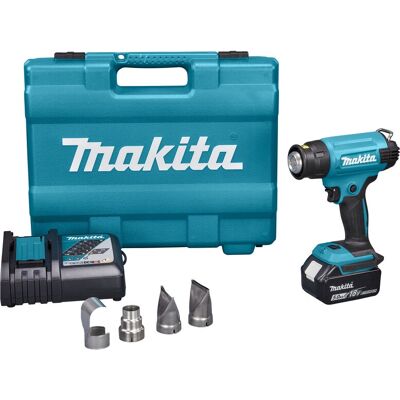 Makita DHG181RT Pistola de Calor Inalámbrica 550°C - 200 L/min Makita DHG181RT Pistola de Calor Inalámbrica 550°C - 200 L/min