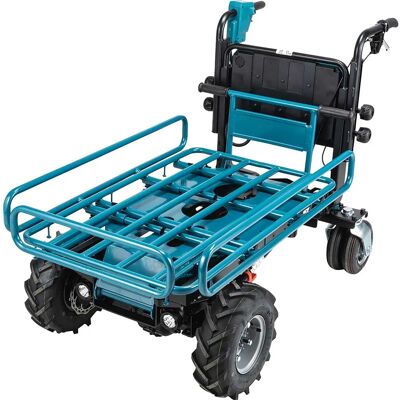 Makita Anhänger 18V X2 - 180kg - Manuelles Kippen Makita Anhänger 18V X2 - 180kg - Manuelles Kippen
