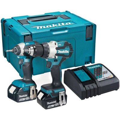 Makita DLX2507TJ 18V Li-ion Elektrowerkzeug-Set Makita DLX2507TJ 18V Li-ion Elektrowerkzeug-Set