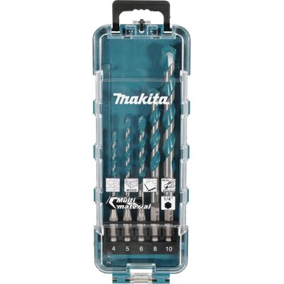 Makita E-16732 Bohrersatz - Mehrmaterial 5 stk Makita E-16732 Bohrersatz - Mehrmaterial 5 stk