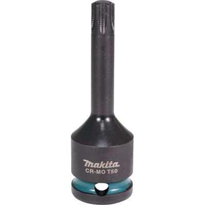 Makita E-19831 Impact Socket - CR-MO Staal - 78 mm - T50 Makita E-19831 Impact Socket - CR-MO Staal - 78 mm - T50
