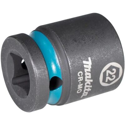 Makita E-16184 Impact Schwarz 22mm Steckschlüssel - Impact Schwarz, 22mm, 1/2 Zoll Antrieb Makita E-16184 Impact Schwarz 22mm Steckschlüssel - Impact Schwarz, 22mm, 1/2 Zoll Antrieb