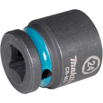 Makita E-16209 Steckschlüssel - 24mm Durchmesser, 45mm Länge, 1/2" Antrieb Makita E-16209 Steckschlüssel - 24mm Durchmesser, 45mm Länge, 1/2" Antrieb