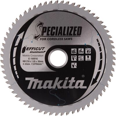 Makita E-16916 Hoja de sierra circular - Corte sin esfuerzo - Hoja de sierra Makita E-16916 Hoja de sierra circular - Corte sin esfuerzo - Hoja de sierra