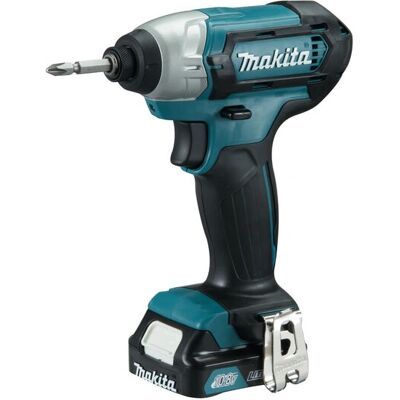 Makita TD110DSMJ Chiave a impatto 1/4" 2600 Giri/min 110 Nm Nero, Turchese - Impact Wrench Makita TD110DSMJ Chiave a impatto 1/4" 2600 Giri/min 110 Nm Nero, Turchese - Impact Wrench