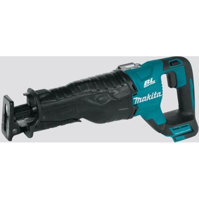 Sierra de vaivén Makita DJR187Z - Sin escobillas, 18V, Azul/Negro Sierra de vaivén Makita DJR187Z - Sin escobillas, 18V, Azul/Negro