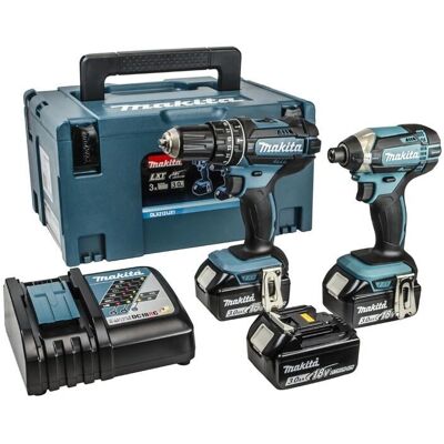 Makita DLX2131JX1 Draadloos Gereedschapset - Boor en Schroefmachine Makita DLX2131JX1 Draadloos Gereedschapset - Boor en Schroefmachine