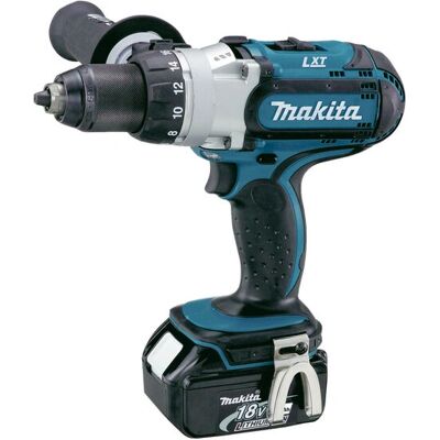 Makita DDF451RTJ Bohrmaschine - 3-Gang, 16-stufiges Drehmoment, LED Makita DDF451RTJ Bohrmaschine - 3-Gang, 16-stufiges Drehmoment, LED