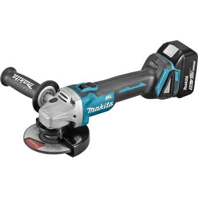 Amoladora Makita DGA506RTJ - 125mm - Sin escobillas - 18V - 2 Baterías Amoladora Makita DGA506RTJ - 125mm - Sin escobillas - 18V - 2 Baterías