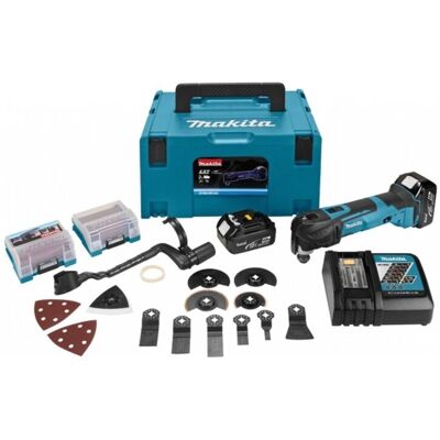 Makita DTM51RTJX3 Akku-Multitool 18V Li-Ion - 42 Zubehörteile Makita DTM51RTJX3 Akku-Multitool 18V Li-Ion - 42 Zubehörteile