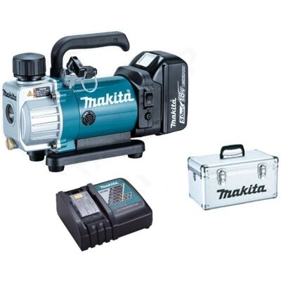 Makita DVP180RT 18V Li-Ion Vakuumpumpen-Set - Kabellos, Kompakt Makita DVP180RT 18V Li-Ion Vakuumpumpen-Set - Kabellos, Kompakt
