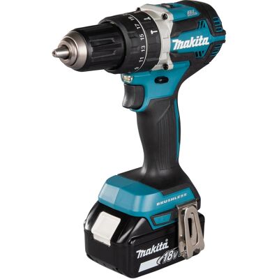 Makita DHP484 - 2000 RPM, 54Nm, Negro/Azul - Taladro de impacto inalámbrico Makita DHP484 - 2000 RPM, 54Nm, Negro/Azul - Taladro de impacto inalámbrico