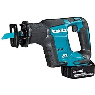 Makita DJR188RTJ - Serra de vaivém sem fio 18V Li-ion - 2 Baterias 5,0 Ah - MakPac Makita DJR188RTJ - Serra de vaivém sem fio 18V Li-ion - 2 Baterias 5,0 Ah - MakPac