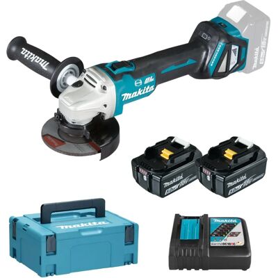 Amoladora angular Makita DGA513RTJ - Sin escobillas, 125mm, 18V, 3kg Amoladora angular Makita DGA513RTJ - Sin escobillas, 125mm, 18V, 3kg