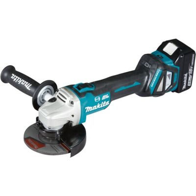 Makita DGA514RTJU Amoladora Angular 125mm - Inalámbrica, Sin escobillas, 5 velocidades Makita DGA514RTJU Amoladora Angular 125mm - Inalámbrica, Sin escobillas, 5 velocidades