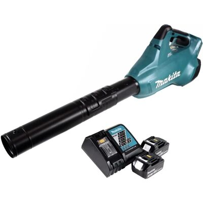 Souffleur sans balais Makita 36V - 2 Batteries 3.0Ah 18V - Chargeur rapide Souffleur sans balais Makita 36V - 2 Batteries 3.0Ah 18V - Chargeur rapide