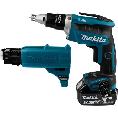 Destornillador automático para paneles de yeso Makita DFS452TJX2 - 18V, 5Ah Destornillador automático para paneles de yeso Makita DFS452TJX2 - 18V, 5Ah