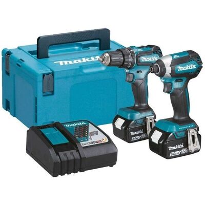 Makita Kompaktes Elektrowerkzeug-Set mit bürstenlosem Motor Makita Kompaktes Elektrowerkzeug-Set mit bürstenlosem Motor