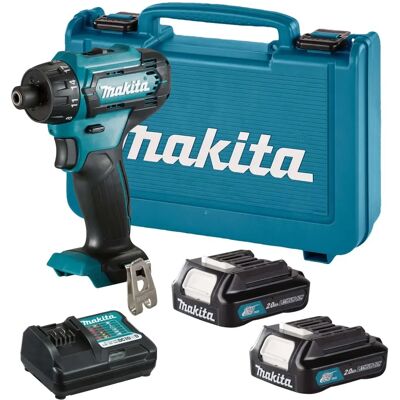Makita DF033DWAE Sladdlös borrmaskin - 12V MAX, 2x2.0 Ah Li-ion, 30/14 Nm Makita DF033DWAE Sladdlös borrmaskin - 12V MAX, 2x2.0 Ah Li-ion, 30/14 Nm