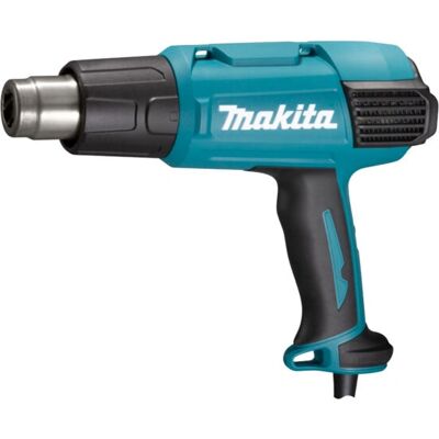 Makita HG6531CK Värmpistol - 650°C, 2000W, Grön Makita HG6531CK Värmpistol - 650°C, 2000W, Grön