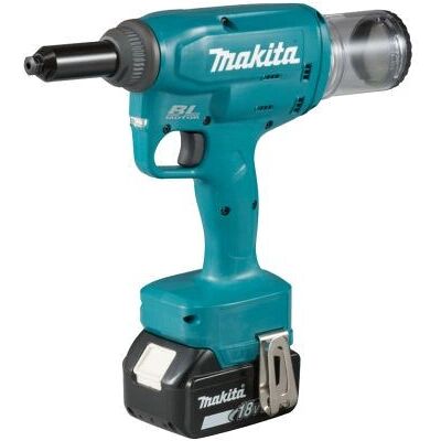 Makita DRV150RFJ Herramienta de remachado - Negro, Azul, 2.4-4.8mm Makita DRV150RFJ Herramienta de remachado - Negro, Azul, 2.4-4.8mm