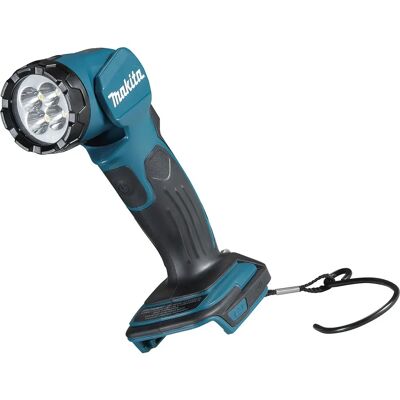 Makita DML815 - 160 lumen LED ficklampa - Trådlös, svart, turkos Makita DML815 - 160 lumen LED ficklampa - Trådlös, svart, turkos