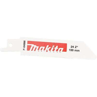 Makita P-04896 Bimetaalsägeblatt - 24 Zähne, 100mm, Packung mit 5 Makita P-04896 Bimetaalsägeblatt - 24 Zähne, 100mm, Packung mit 5