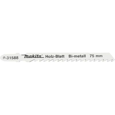Makita P-31588 Stichsägeblätter - für Holz, 5 Stück Makita P-31588 Stichsägeblätter - für Holz, 5 Stück