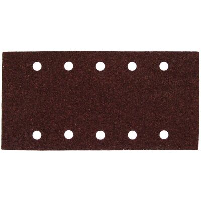 Makita P-42896 Rechteckige Schleifpapierblätter - 100x240 mm, 6 + 4 Löcher Makita P-42896 Rechteckige Schleifpapierblätter - 100x240 mm, 6 + 4 Löcher