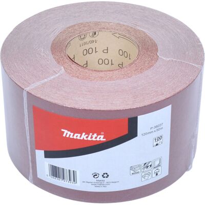 Makita P-38227 - Schleifpapierrolle 120mmx50m K100 Makita P-38227 - Schleifpapierrolle 120mmx50m K100